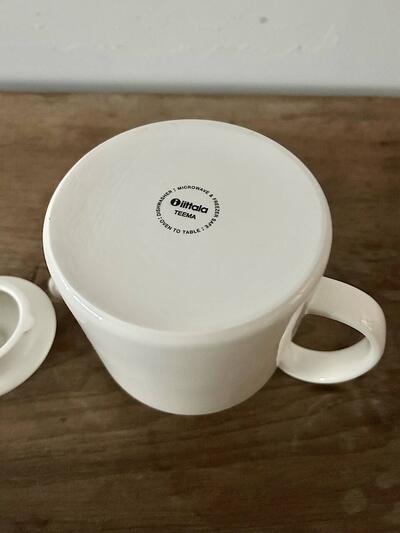 【美品】iittala ティーマ ティーポット ホワイト 白 1.0L 画像9