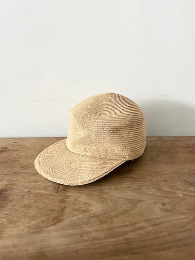 pcnq ラフィアキャップ ベージュ 画像1
