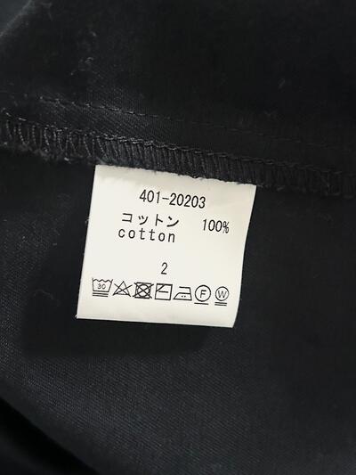 STYLE+CONFORT コットン ノーカラー ジャケット ネイビー 画像8