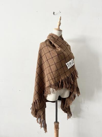 【美品】オールドマンズテーラー　ブランケット BLANKET タータンチェック 画像4