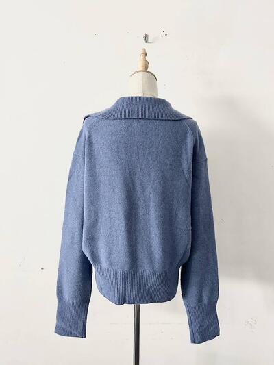 JOURNAL STANDARD 衿付き ニット カーディガン 画像6