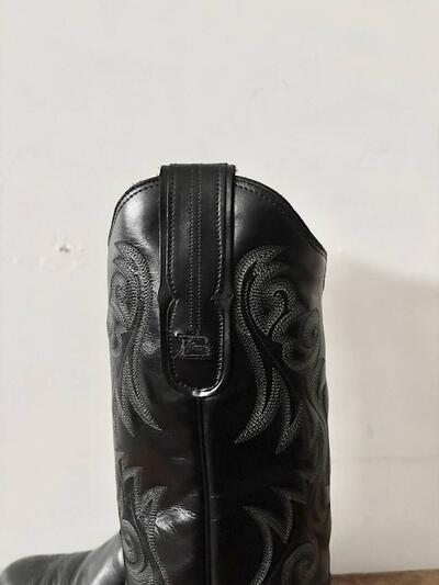 Tony Lama ウエスタンブーツ 黒 EUA-7314-B 38 画像5