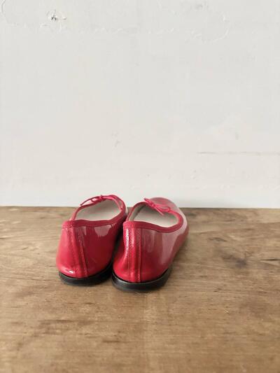  Repetto　レペット バレエシューズ サンドリオン パテント レッド 40　　 画像3