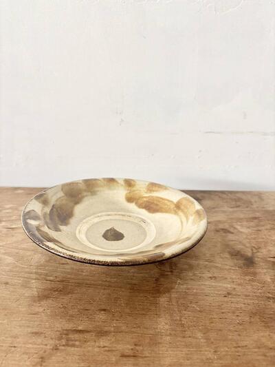 【美品】やちむん 北窯 7寸皿 平皿 皿 22cm 琉球民藝 和食器 画像8