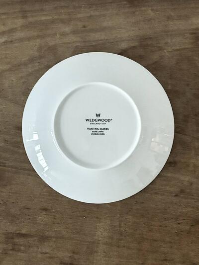 【美品】WEDGWOOD　ウェッジウッド ハンティングシーン ティーカップ＆ソーサー ① 画像8