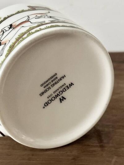 【美品】WEDGWOOD　ウェッジウッド ハンティングシーン ティーカップ＆ソーサー ② 画像7