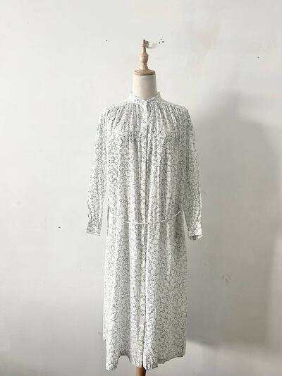 mina perhonen ensoku　ワンピース　　コットン　サイズ36 画像1