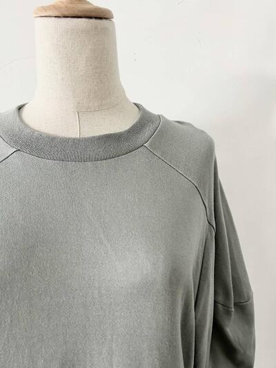 【美品】mina perhonen　vetta 　カットソー　グレー　サイズ36　ABS8754　綿100％ 画像3