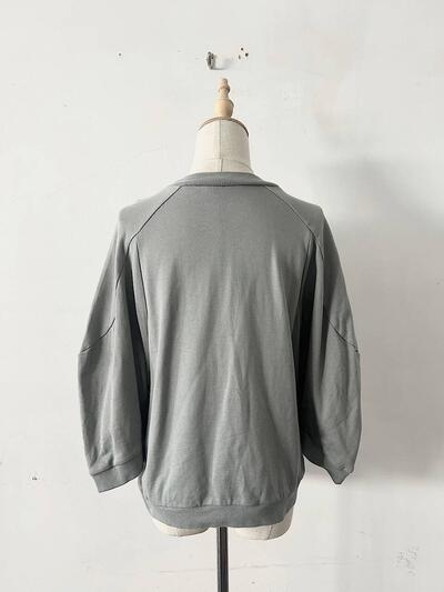 【美品】mina perhonen　vetta 　カットソー　グレー　サイズ36　ABS8754　綿100％ 画像7