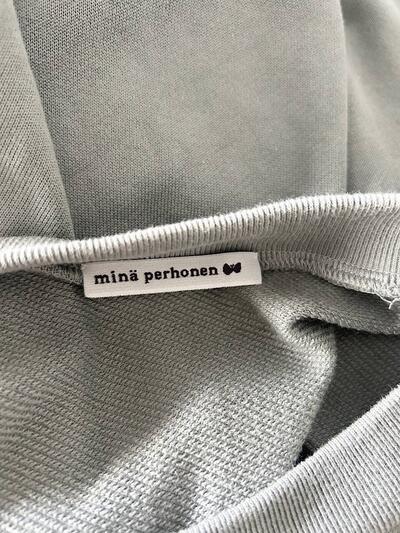 【美品】mina perhonen　vetta 　カットソー　グレー　サイズ36　ABS8754　綿100％ 画像9