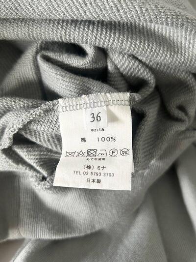 【美品】mina perhonen　vetta 　カットソー　グレー　サイズ36　ABS8754　綿100％ 画像10