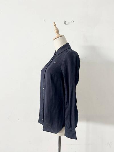 【美品】mina perhonen　even 　ブラウス　綿　サイズ36　 ra1590 画像6