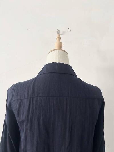 【美品】mina perhonen　even 　ブラウス　綿　サイズ36　 ra1590 画像7