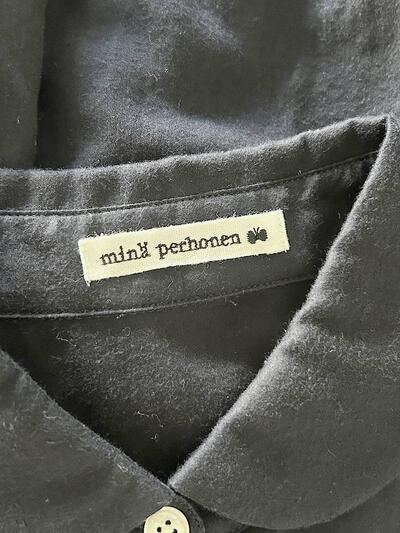 【美品】mina perhonen　even 　ブラウス　綿　サイズ36　 ra1590 画像9