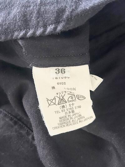 【美品】mina perhonen　even 　ブラウス　綿　サイズ36　 ra1590 画像10