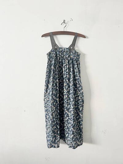 mina perhonen　pair drops　コットン　キャミワンピース　サイズ36 画像1