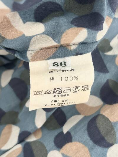 mina perhonen　pair drops　コットン　キャミワンピース　サイズ36 画像10