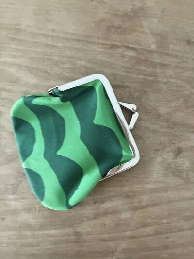【未使用】marimekko Papajo がま口 ポーチ コインケース 画像5