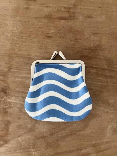 【未使用】marimekko MINI KUKKARO Laine ガマグチ ポーチ コインケース 画像2