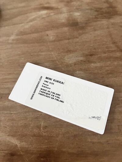 【未使用】marimekko MINI KUKKARO Laine ガマグチ ポーチ コインケース 画像7