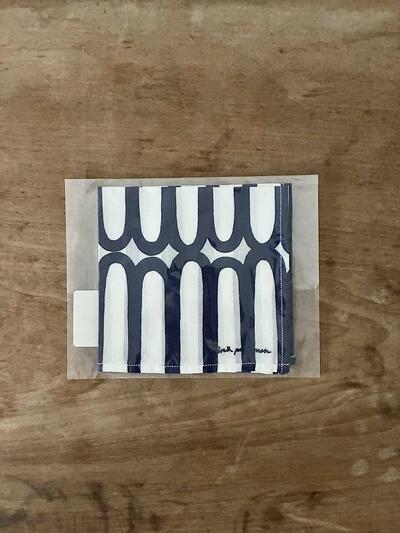 【美品】minä perhonen finger stripe ハンカチ ハンカチーフ 画像4