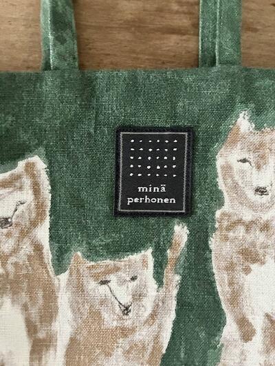 【美品】minä perhonen アライブ トーストバッグ ハンドバッグ Tote 画像3