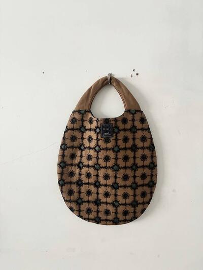【美品】minä perhonen アネモネ エッグバッグ  ハンドバッグ 画像1