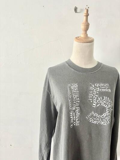 journal standard luxe  長袖Tシャツ 墨色 画像2