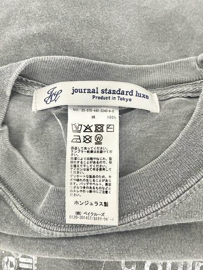 journal standard luxe  長袖Tシャツ 墨色 画像8