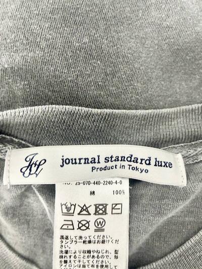 journal standard luxe  長袖Tシャツ 墨色 画像9