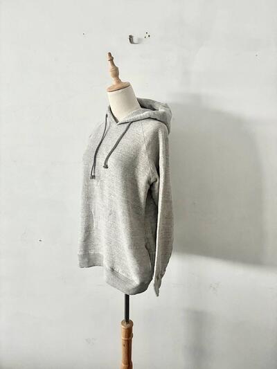 maillot マイヨ スウェットパーカー グレー 日本製 MAC-24204 画像3