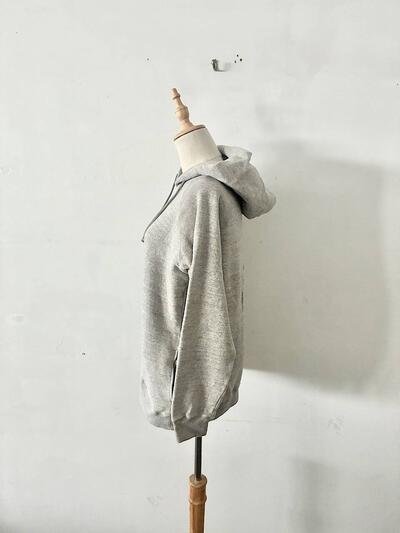 maillot マイヨ スウェットパーカー グレー 日本製 MAC-24204 画像4
