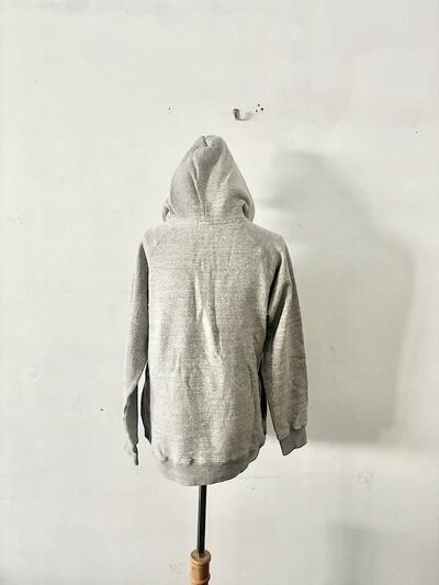maillot マイヨ スウェットパーカー グレー 日本製 MAC-24204 画像6