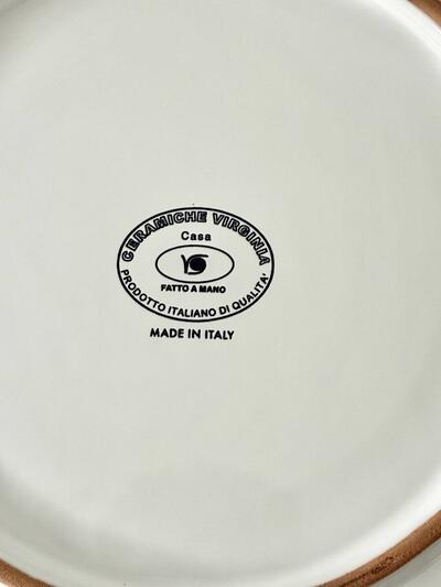 【美品・イタリア製】CERAMICHE VIRGINIA ヴィルジニアカーサ プレート 22cm 画像5