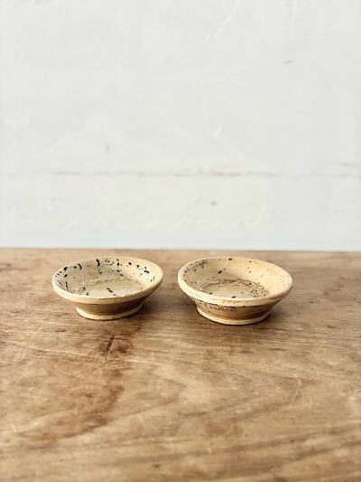 【美品】川藤五大 漆　 小皿 2枚セット　39.0 画像1