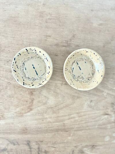 【美品】川藤五大 漆　 小皿 2枚セット　39.0 画像2