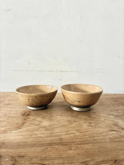 【美品】川藤五大 漆器碗 2個セット 茶碗 飯碗 作家もの 画像1