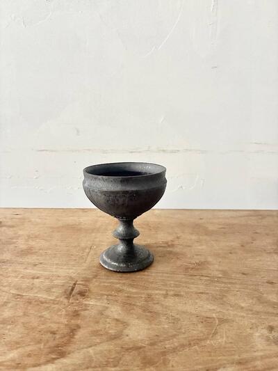 【美品】藤原純 ゴブレット 陶器 作家もの 画像1