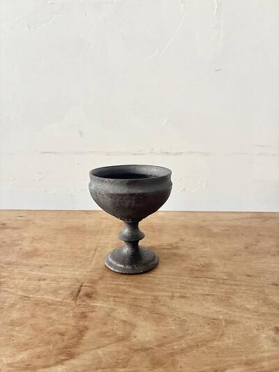 【美品】藤原純 ゴブレット 陶器 作家もの 画像2