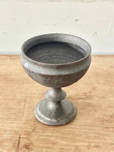 【美品】藤原純 ゴブレット 陶器 作家もの 画像4