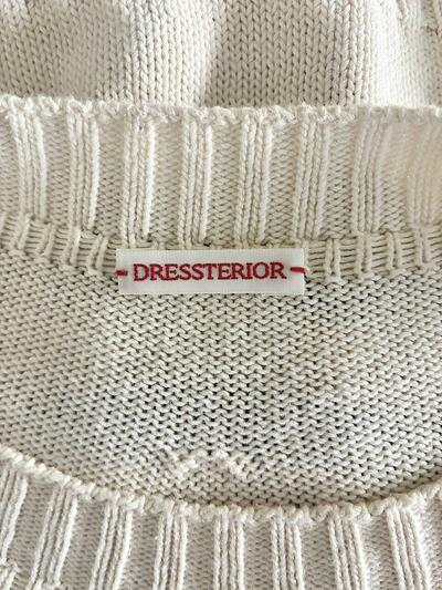 DRESSTERIOR ドレステリア ボーダー ニット セーター コットン 画像6