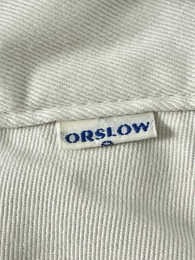 orSlow オアスロウ パンツ チノパン アイボリー コットン 画像7