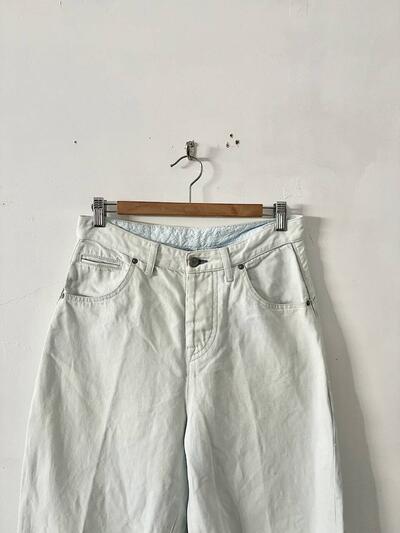 mina perhonen ミナペルホネン always デニム パンツ ライトブルー 画像2