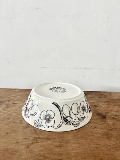 【北欧】ARABIA ブラック パラティッシ ボウル（16cm）② 画像6