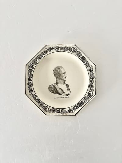 【フランスアンティーク】クレイユ・エ・モントロー　オクトゴナル　Monsieur Comte d'Artois　 画像1