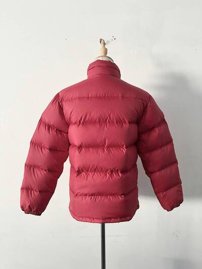 Patagonia ダウンジャケット キッズ L12 レッド 画像6