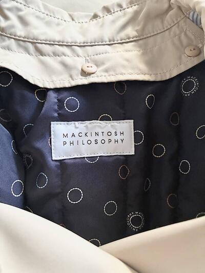 【美品】MACKINTOSH PHILOSOPHY トレンチコート ライナー付き ベージュ 画像9