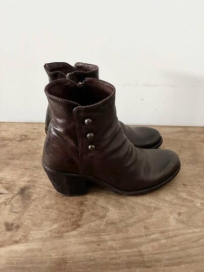 【美品】OFFICINE CREATIVE　サイドジップブーツ　GODEAU　サイズ37　 画像3