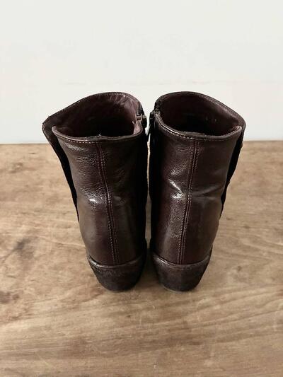 【美品】OFFICINE CREATIVE　サイドジップブーツ　GODEAU　サイズ37　 画像4