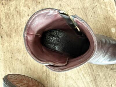 【美品】OFFICINE CREATIVE　サイドジップブーツ　GODEAU　サイズ37　 画像6